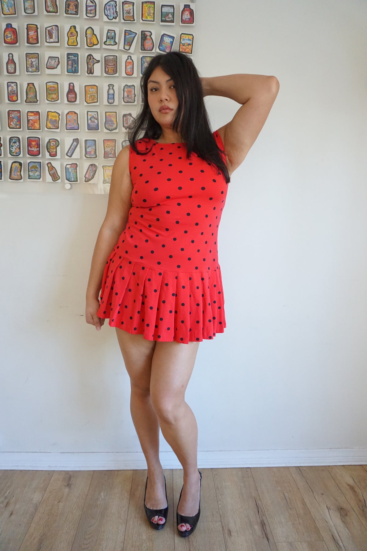 Lola Ladybug Dress + Scrunchie Bundle