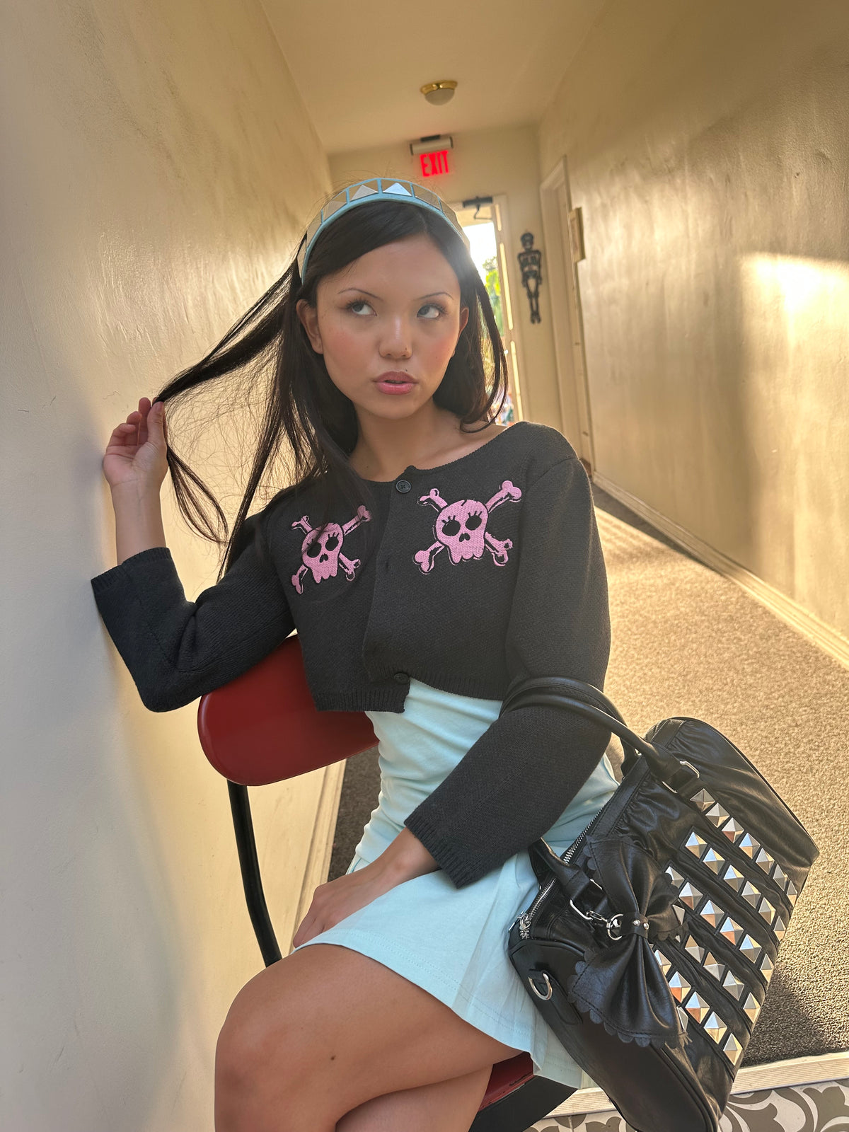 Callie Skull Cardigan Pre Order