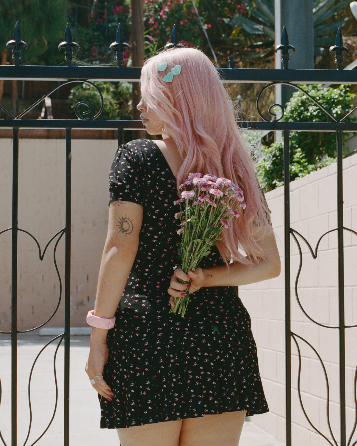 Courtney Petal Floral Dress