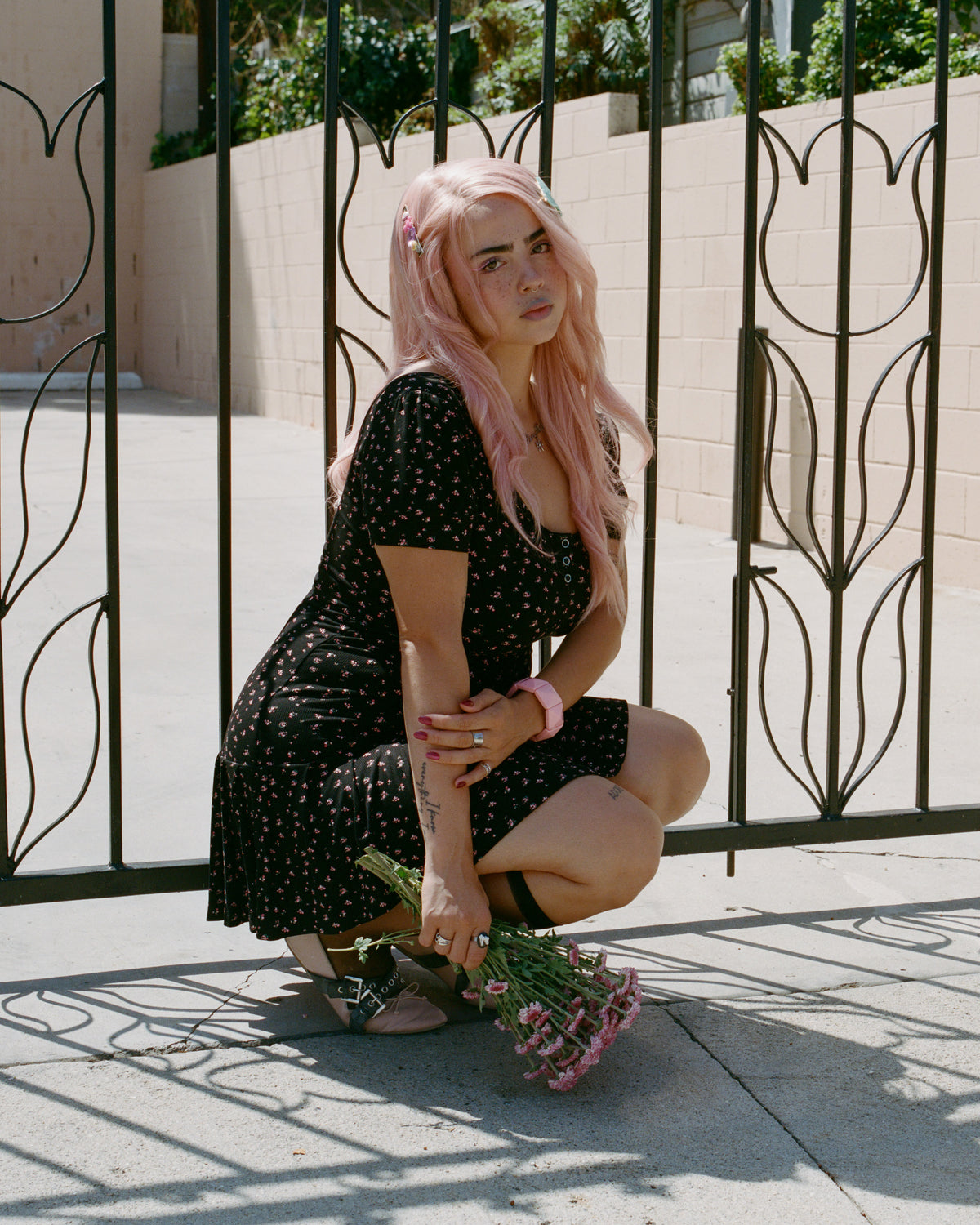 Courtney Petal Floral Dress