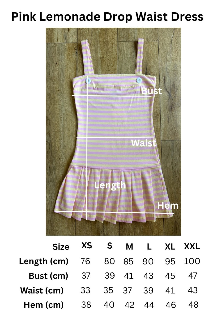 Macy Drop Waist Dress Pink Lemonade