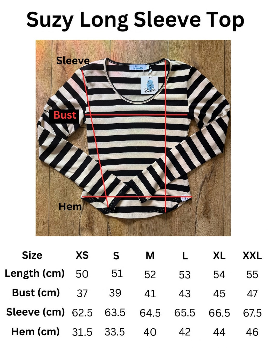 Le Suzy Stripe Top