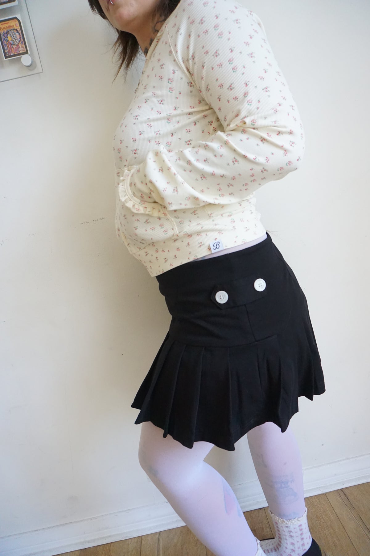 Essential Skort Noir