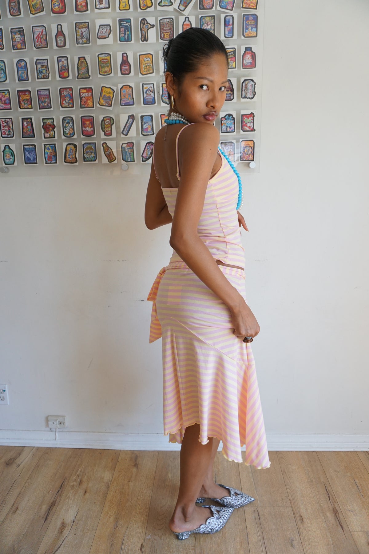 Pink Lemonade Tank & Whitney Midi Skirt Bundle