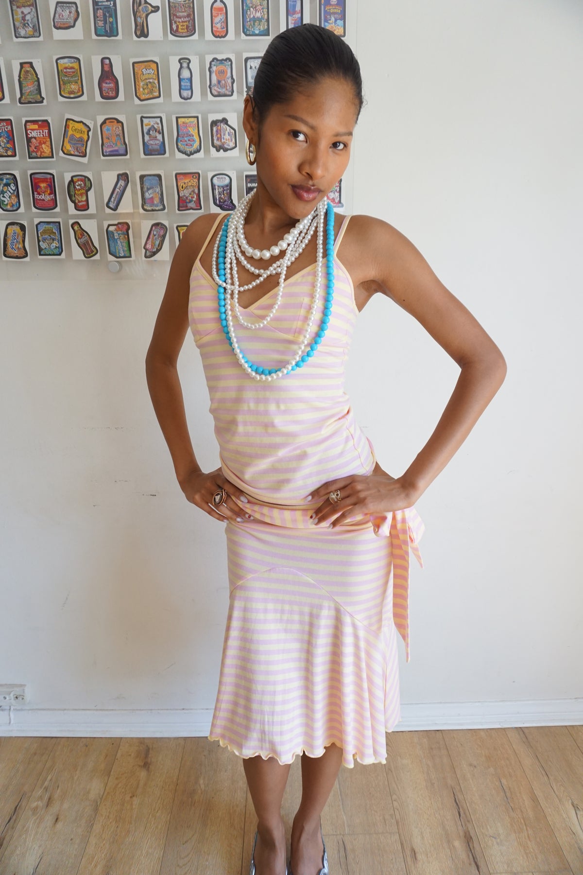 Pink Lemonade Tank & Whitney Midi Skirt Bundle