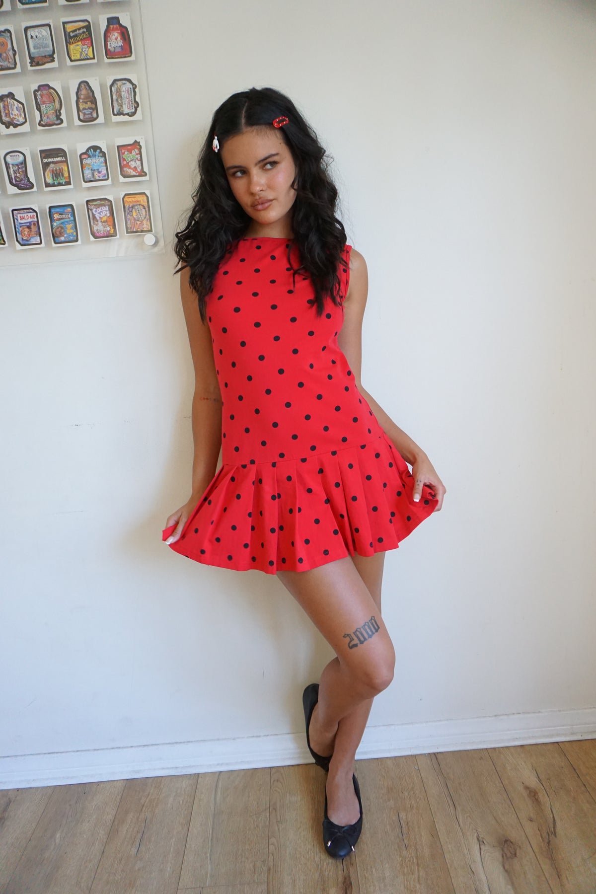 Lola Ladybug Dress + Scrunchie Bundle