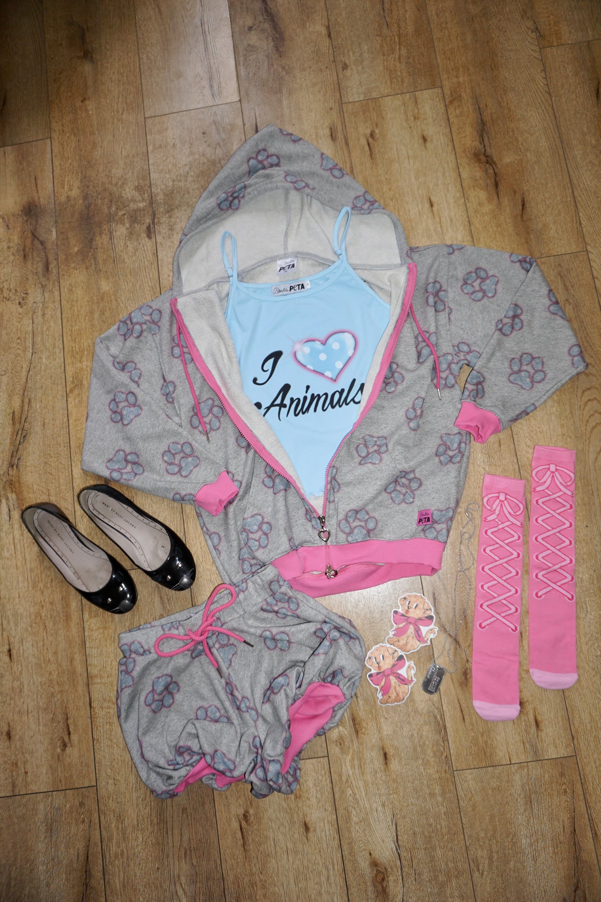 Paws On Hoodie