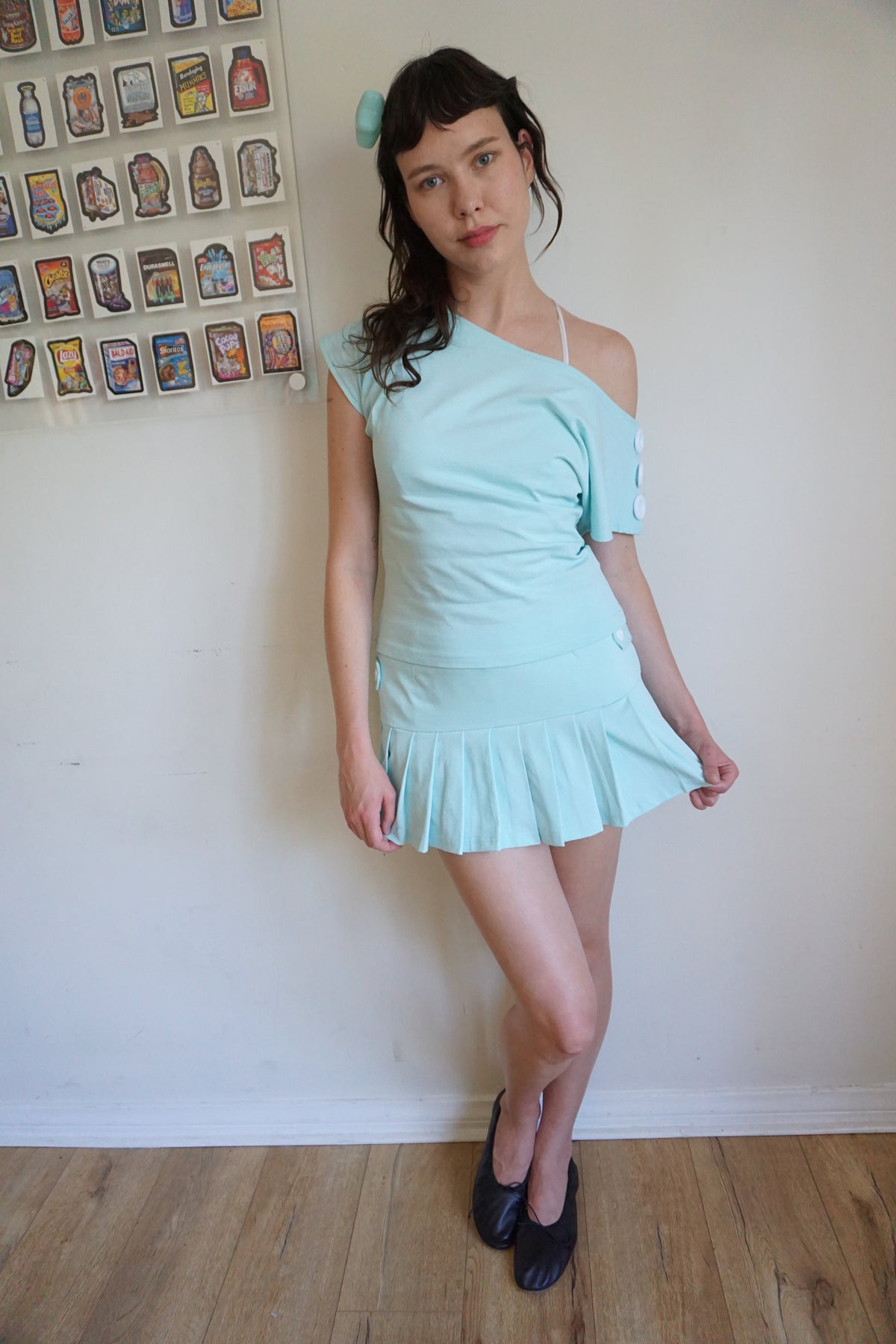 Coraline Aquamarine 3 Piece Set