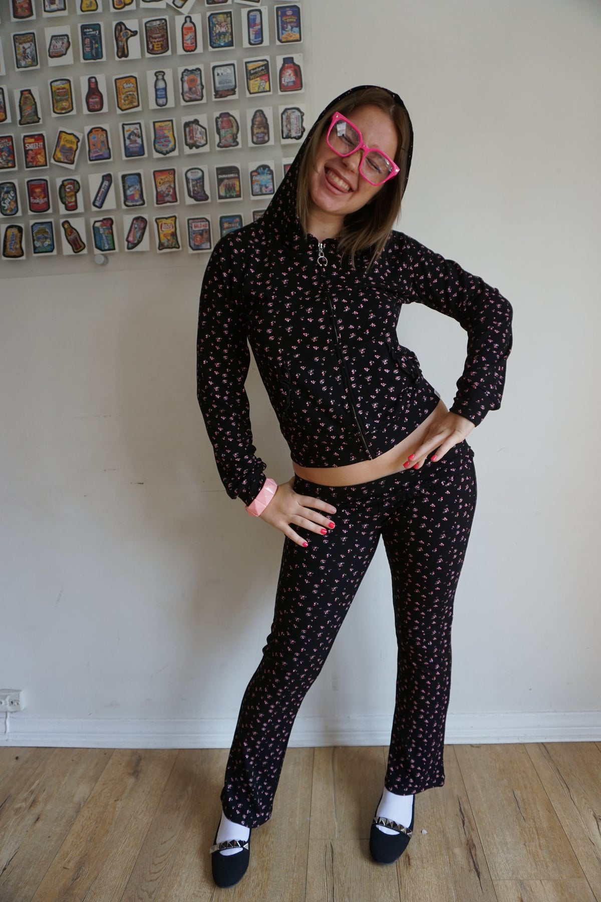 Petal Floral Yoga Lounge Pants