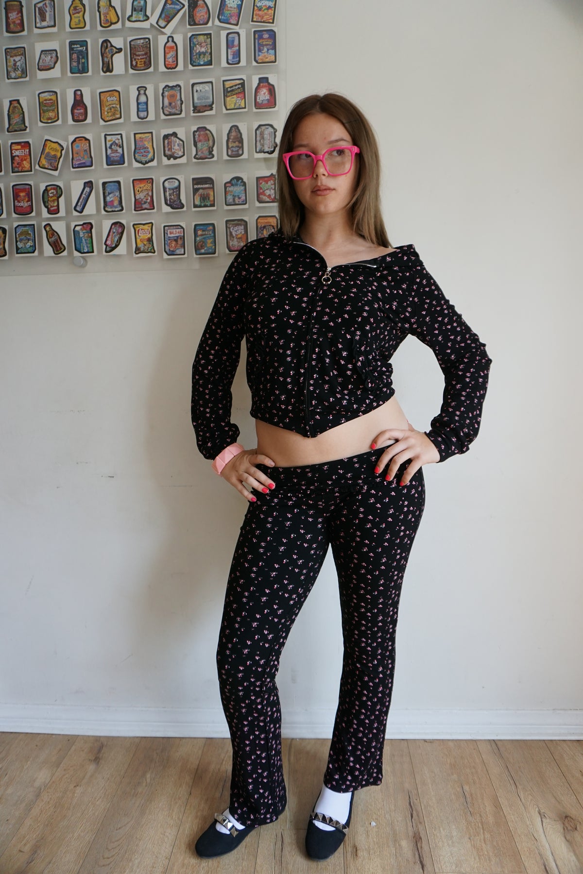 Petal Floral Yoga Lounge Pants