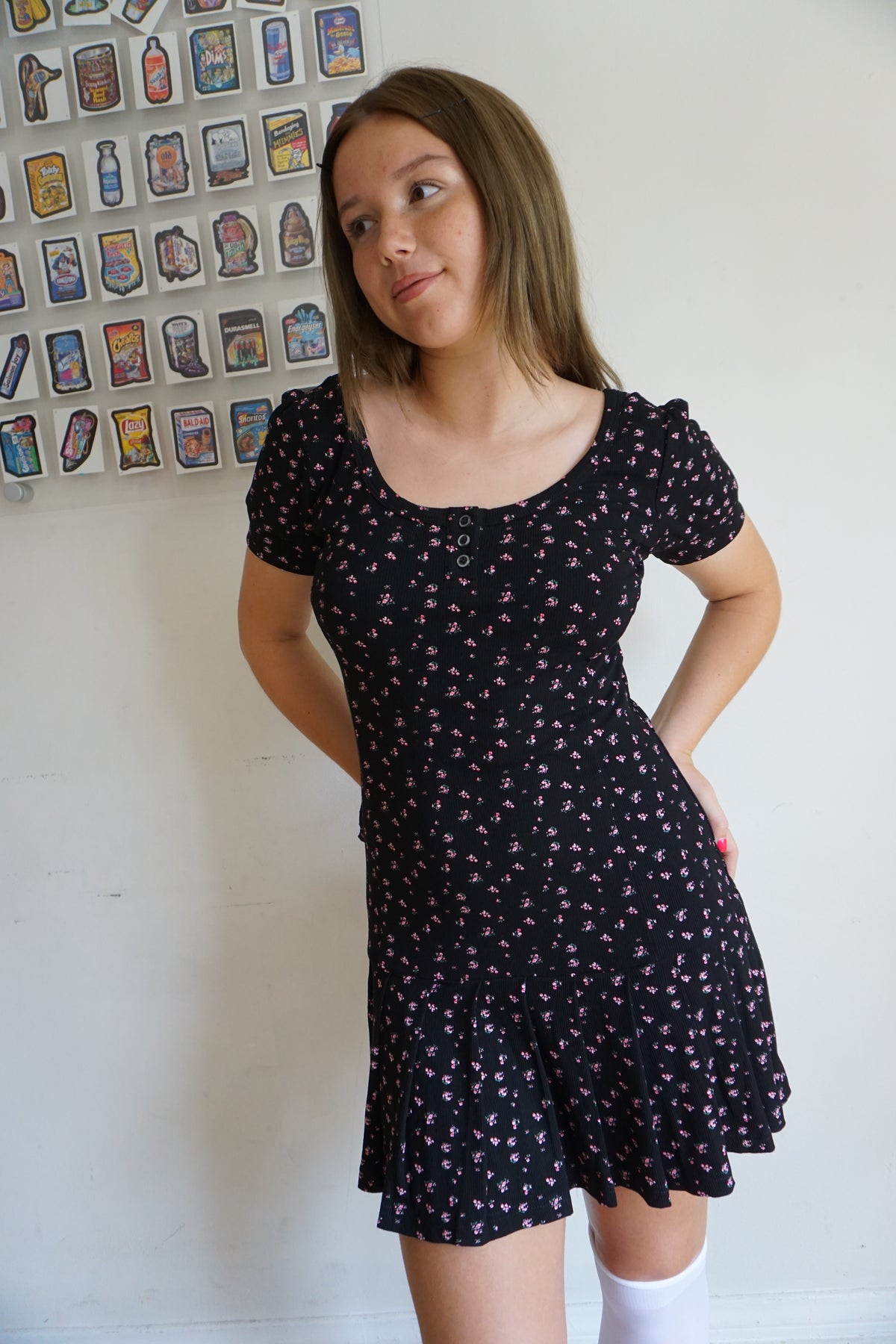 Courtney Petal Floral Dress