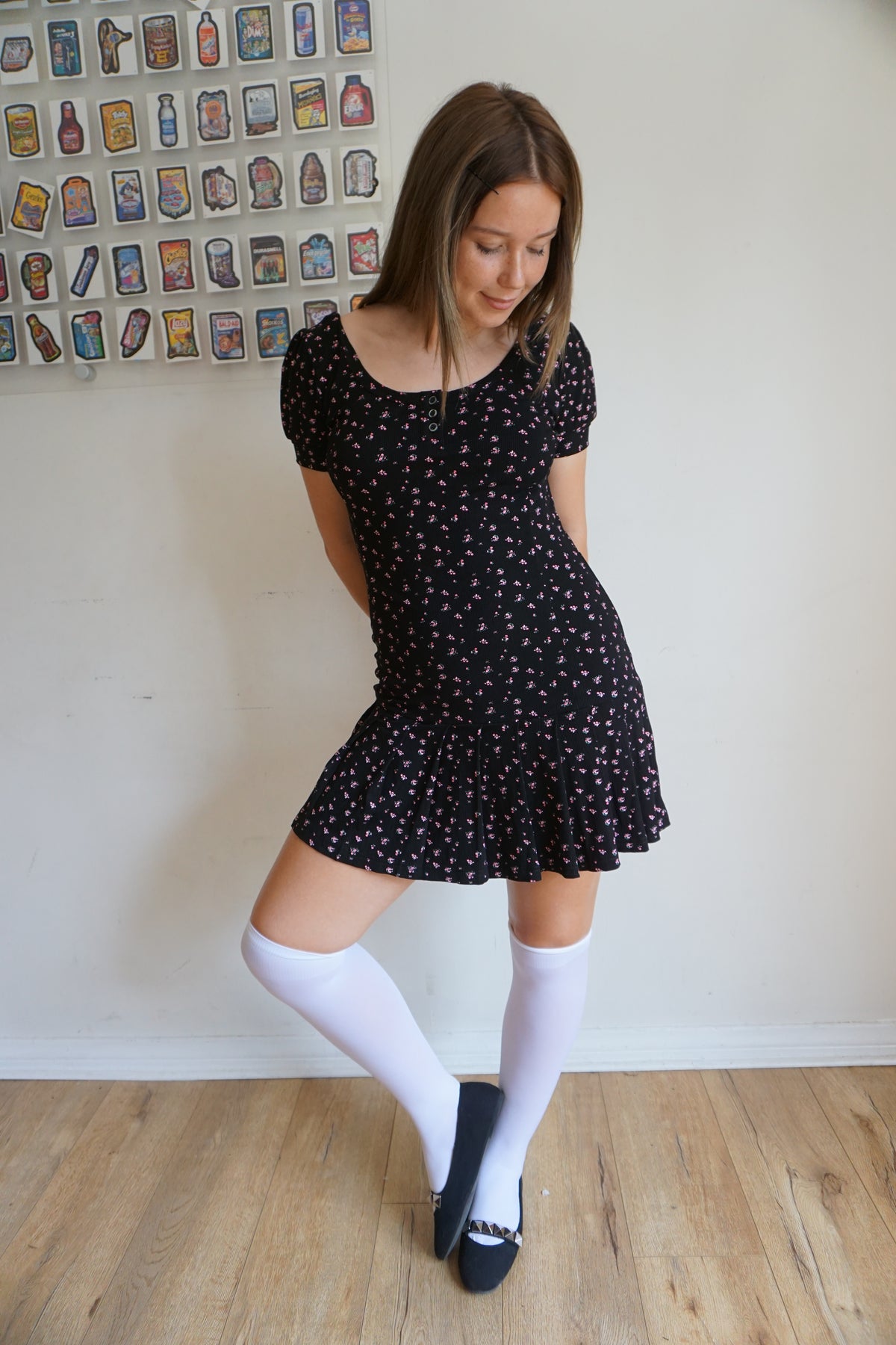 Courtney Petal Floral Dress