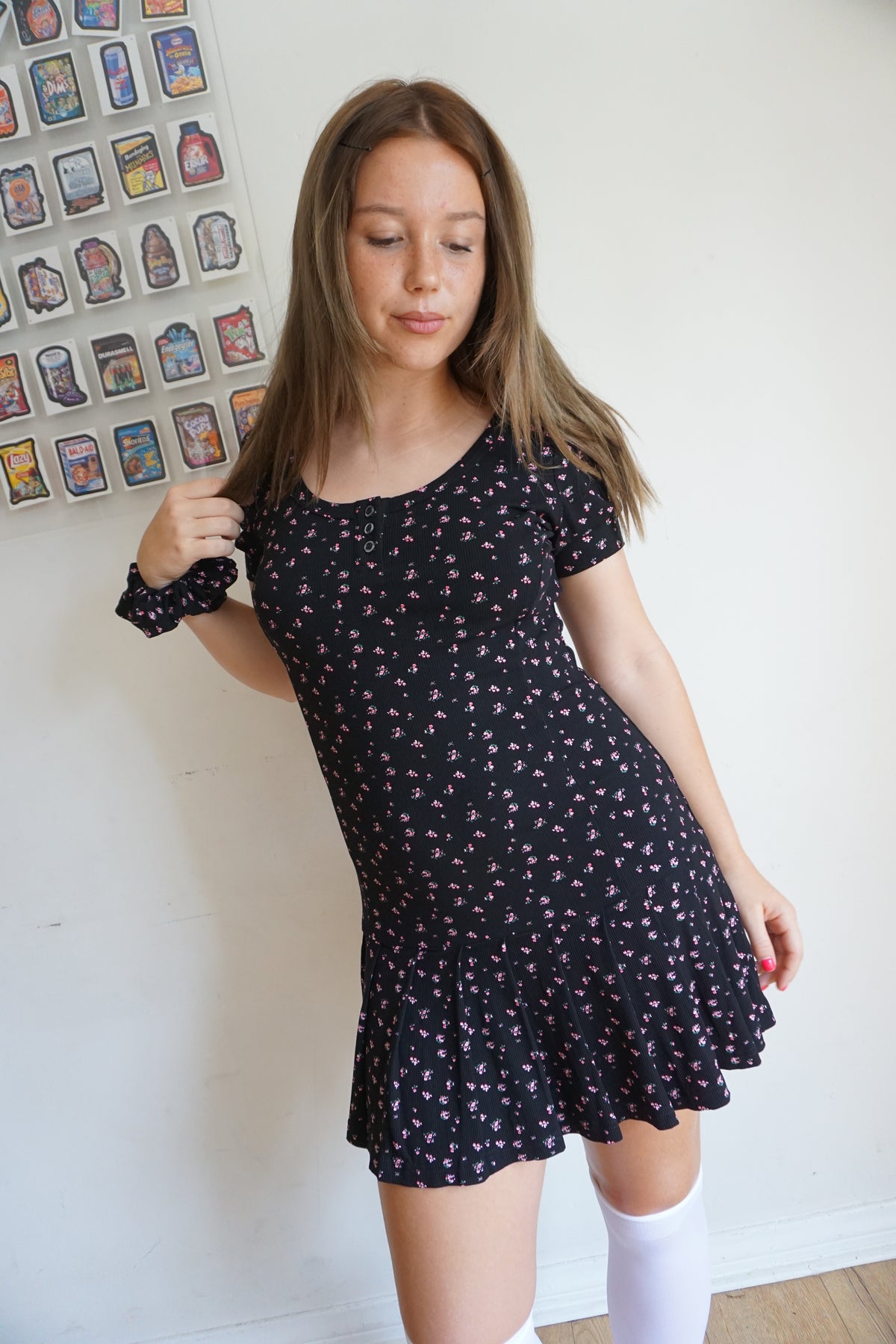Courtney Petal Floral Dress