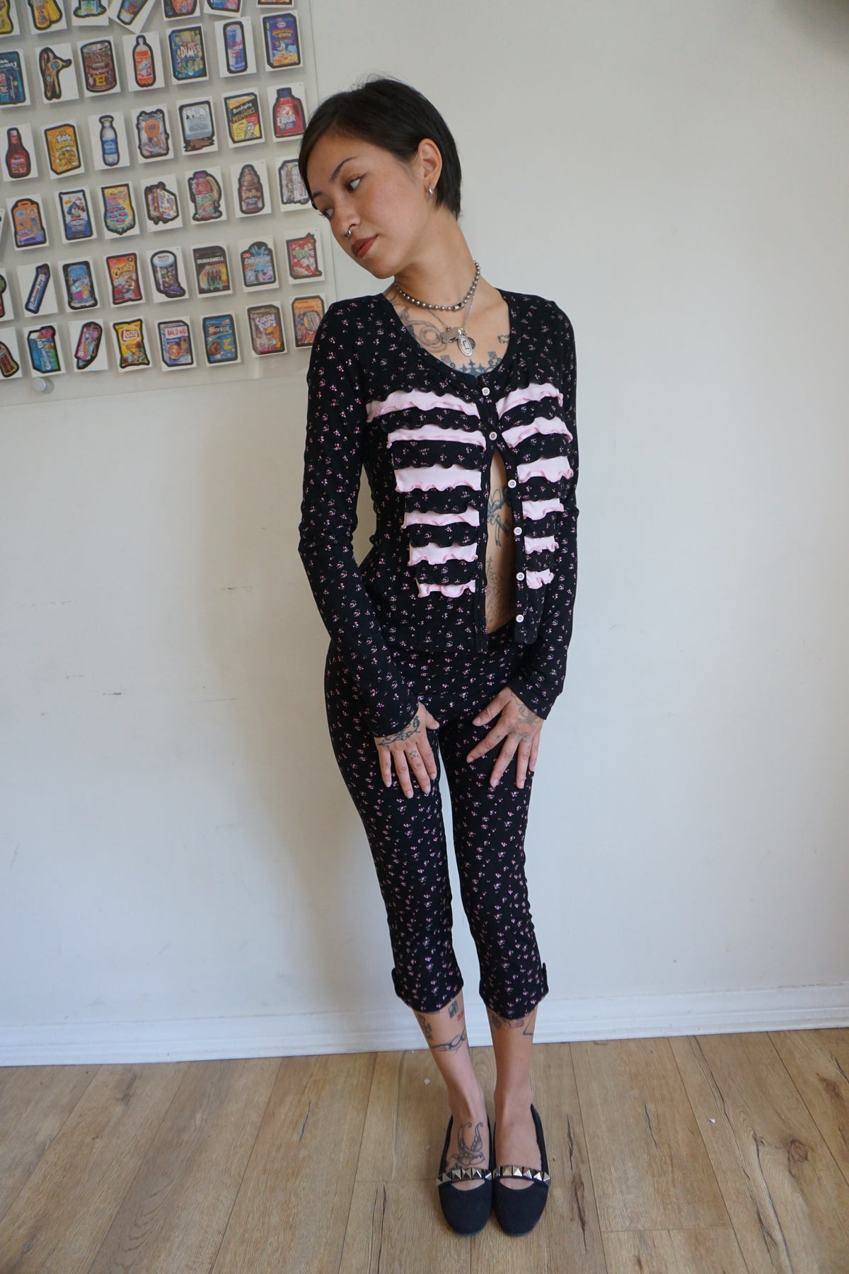 Petal Floral Capris