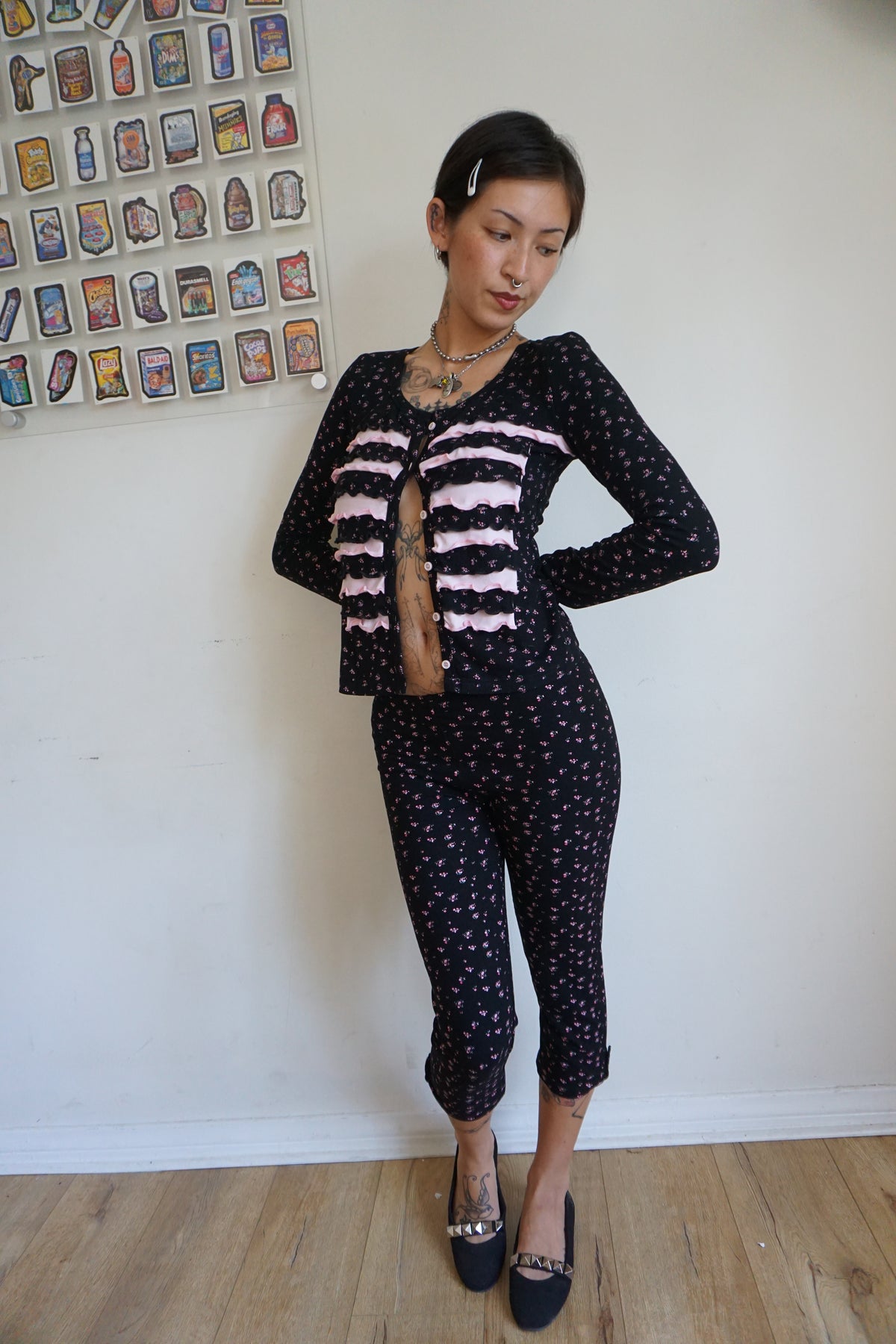Petal Floral Capris