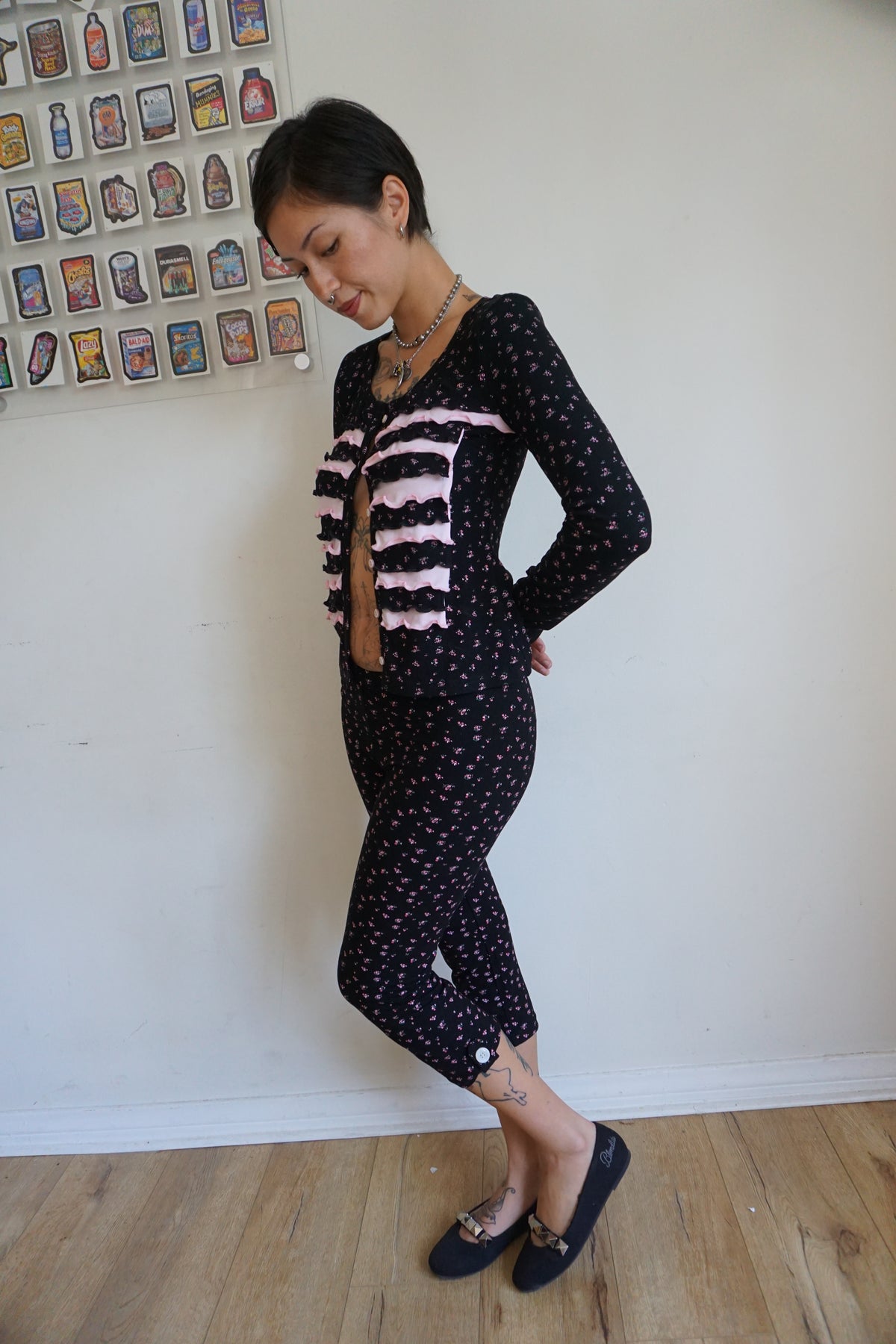 Petal Floral Capris