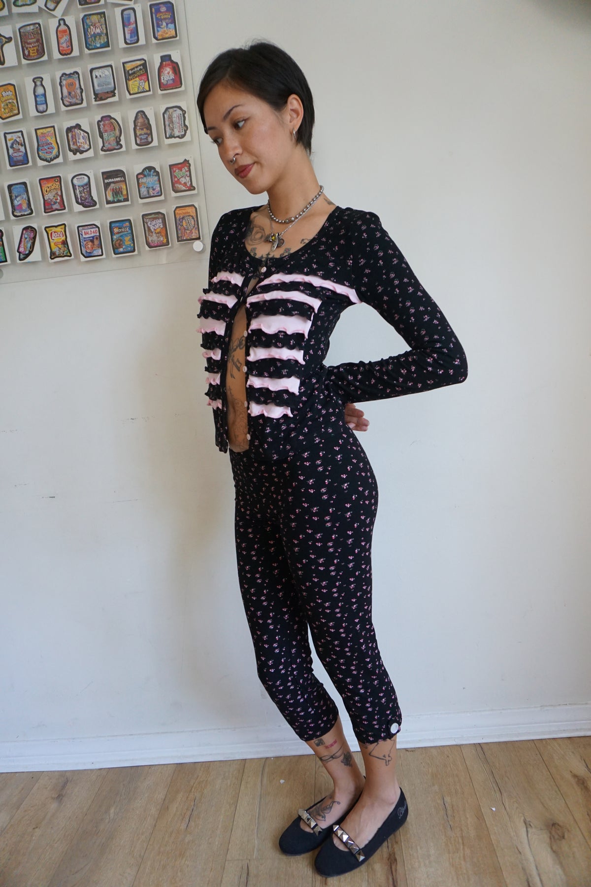 Petal Floral Capris