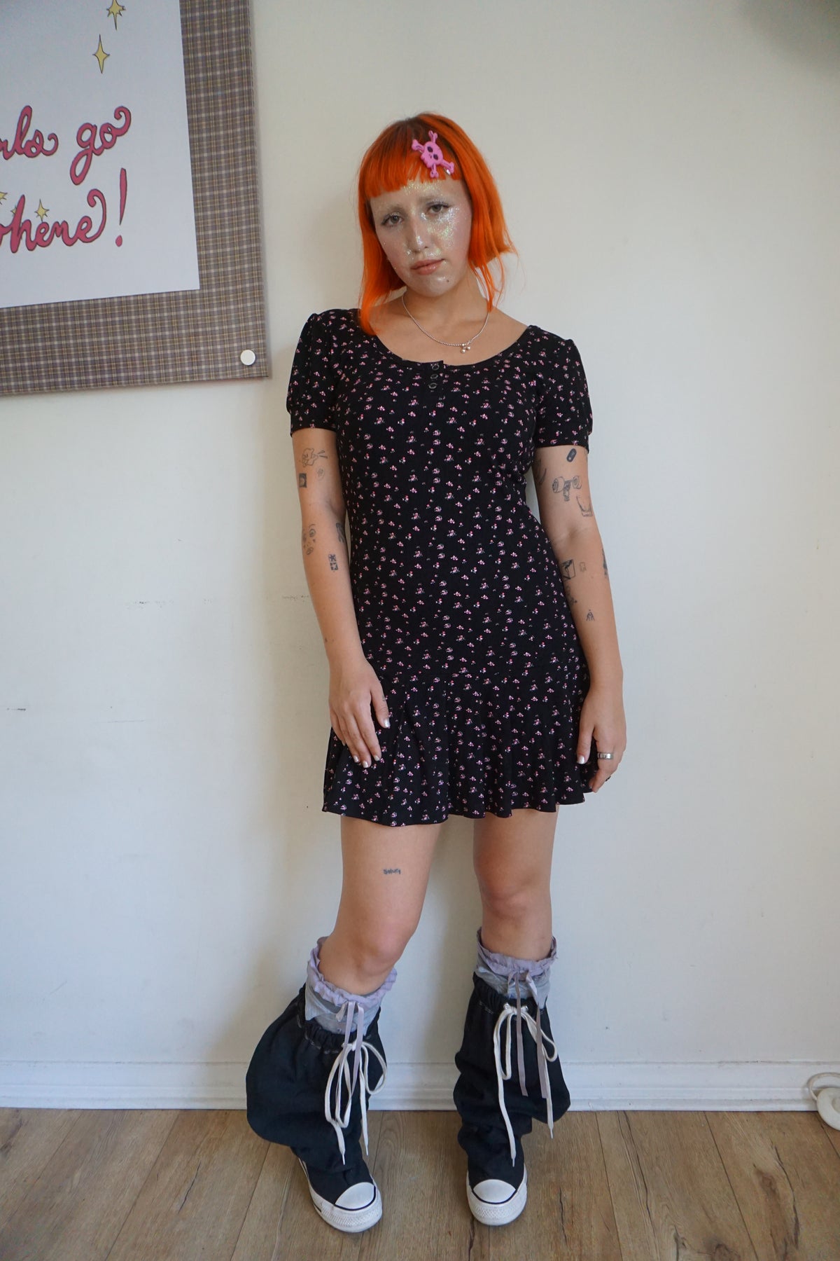 Courtney Petal Floral Dress