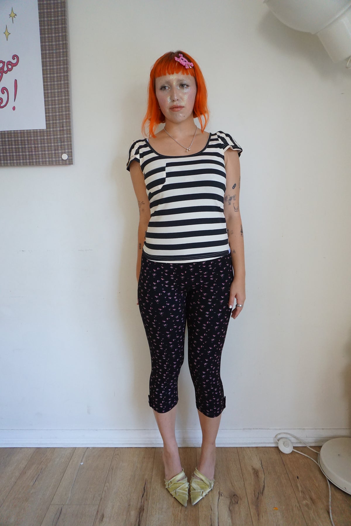 Petal Floral Capris