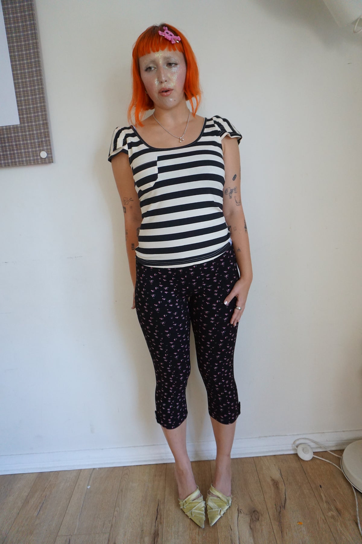 Petal Floral Capris