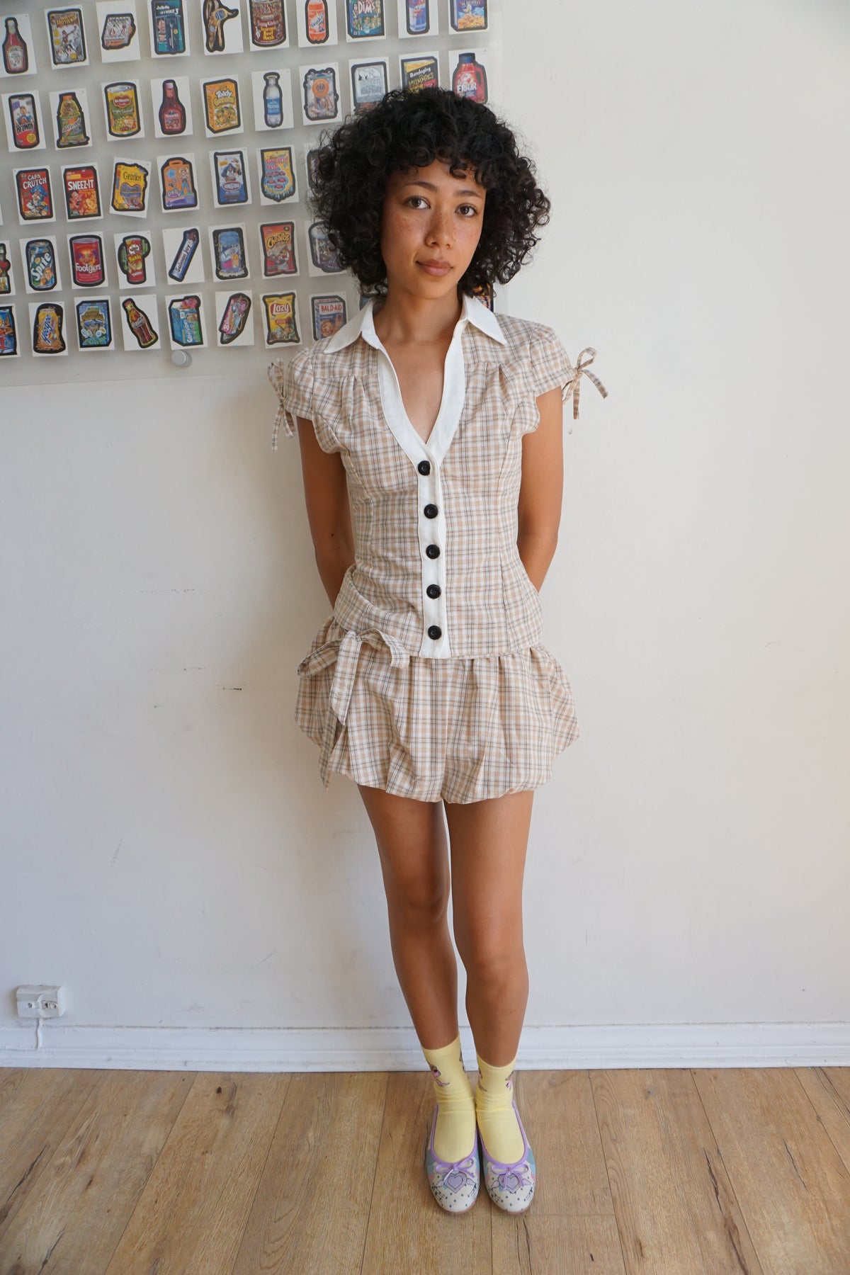 Blondita Plaid Set 3 Piece Bundle