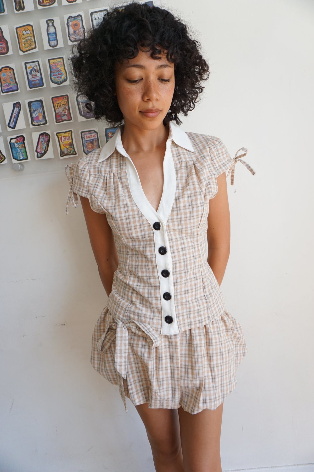 Blondita Plaid Set 3 Piece Bundle