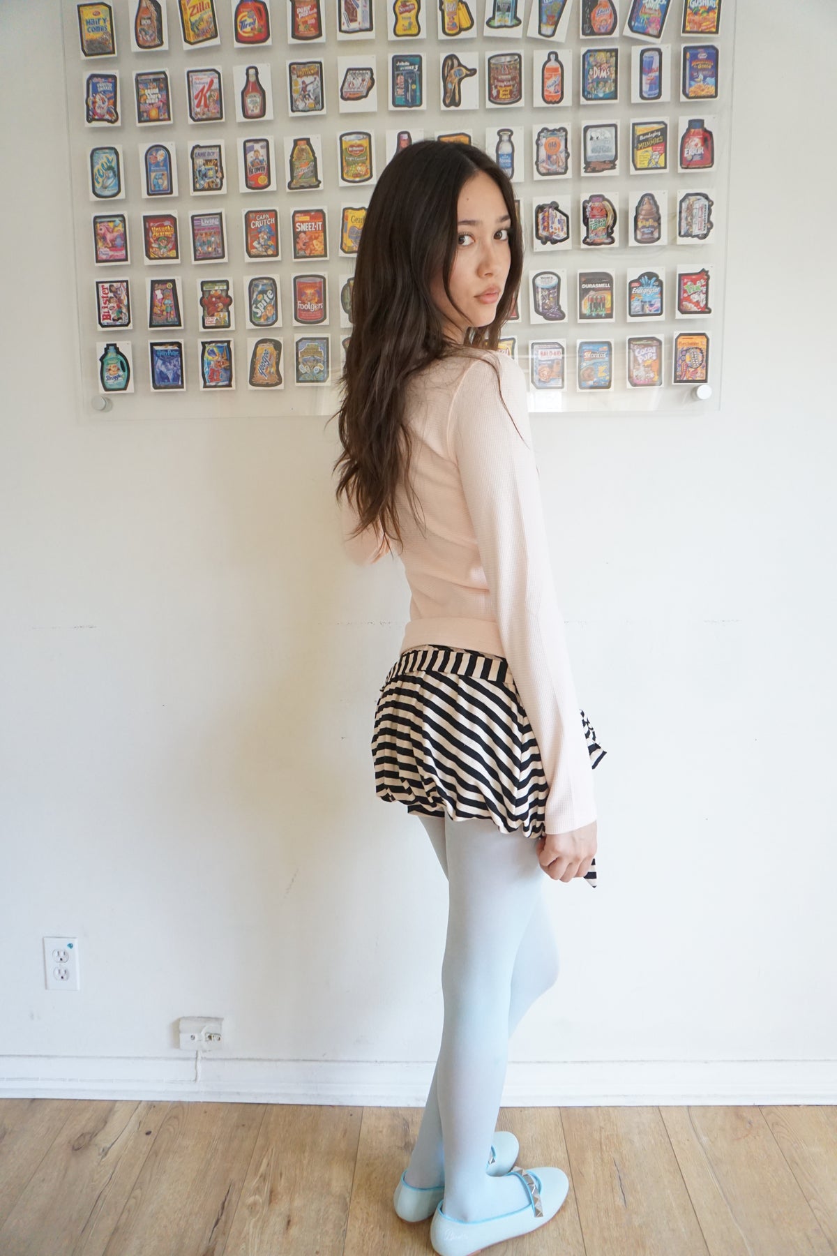 Suzy Stripe Bubble Skirt