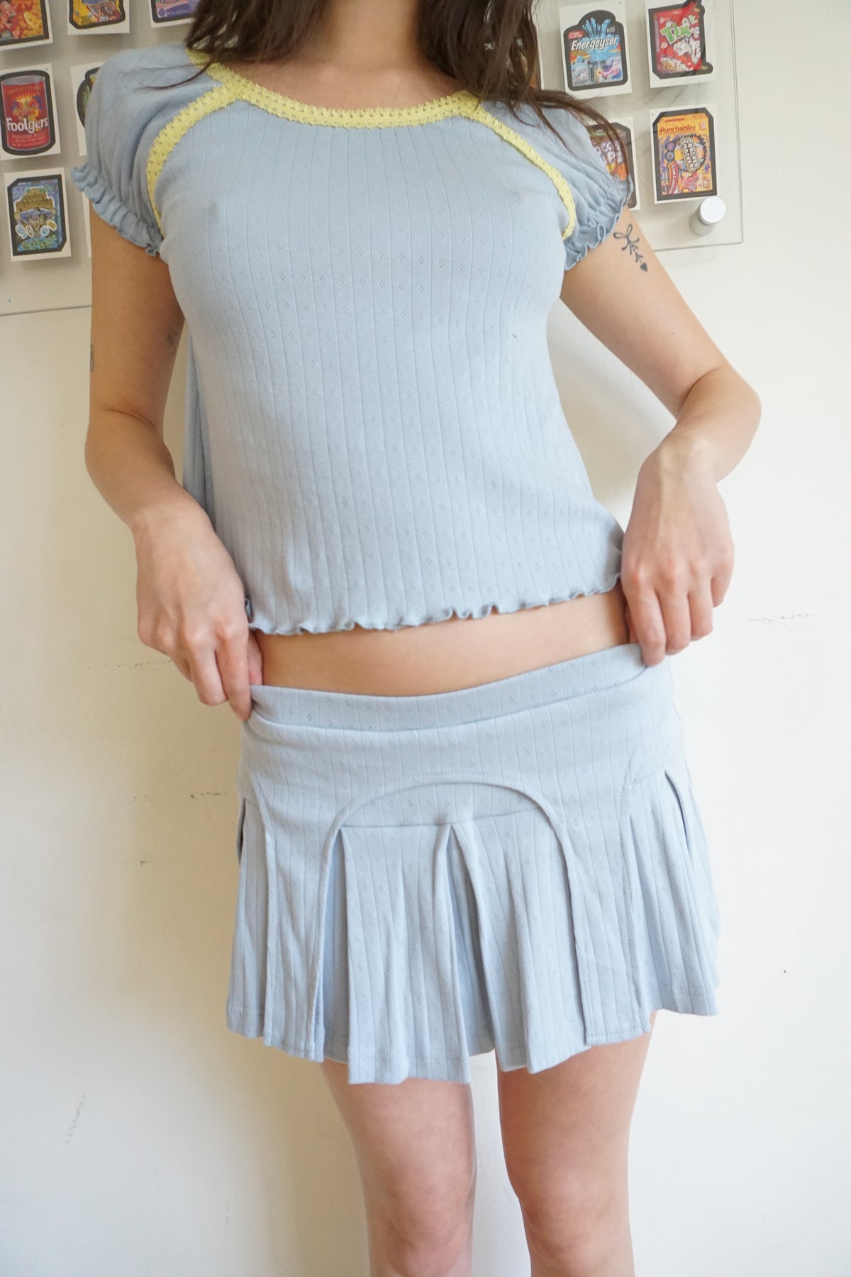 Billie Blue Pointelle Set Bundle