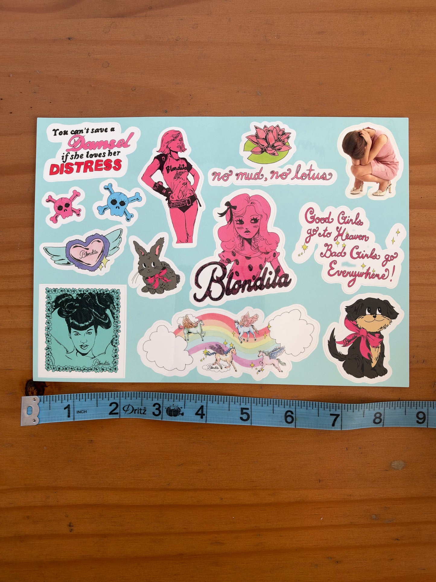 Blondita Sticker Sheet Vol. 2