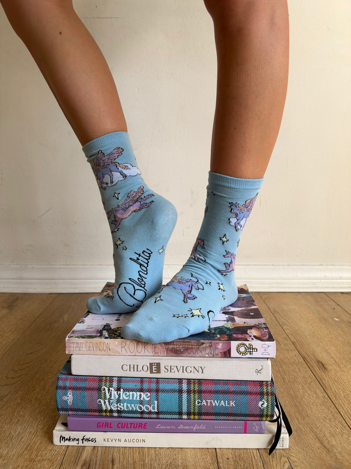 Blondita Fantasy Unicorn Socks