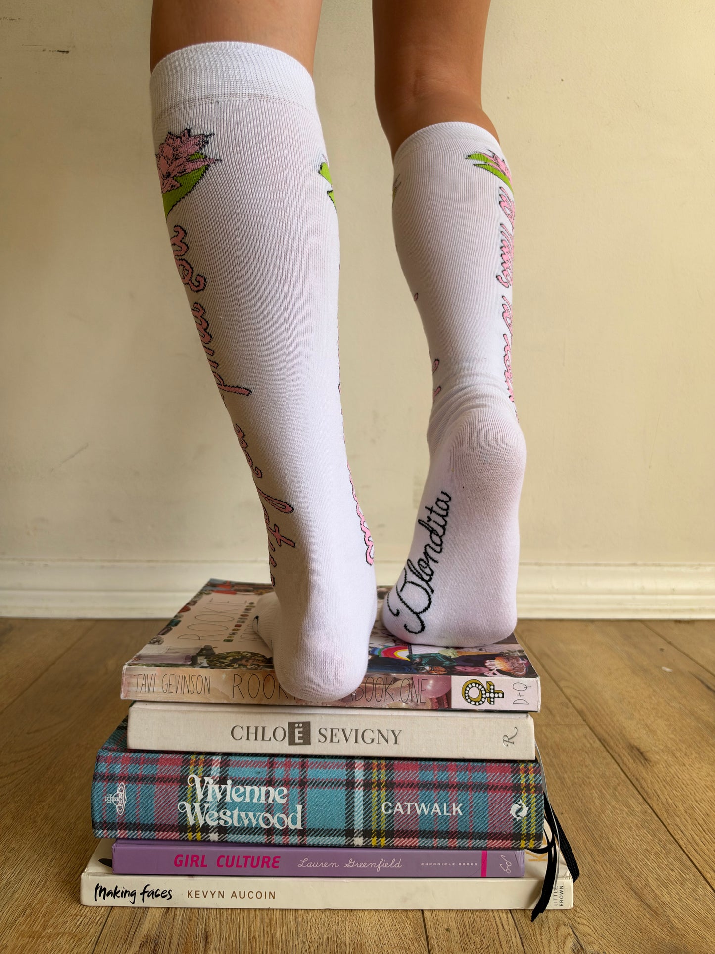 No Mud No Lotus Knee Socks