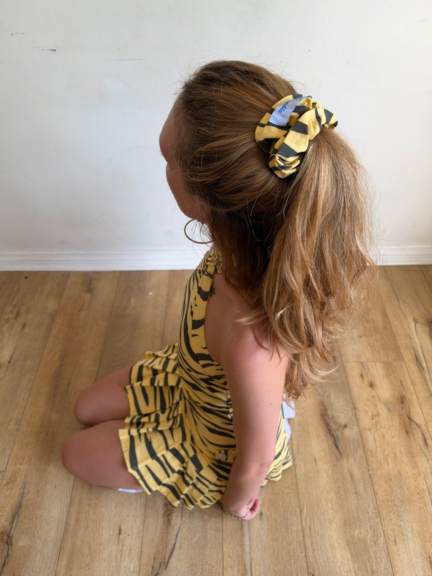 Tessa Tiger Stripe Scrunchie
