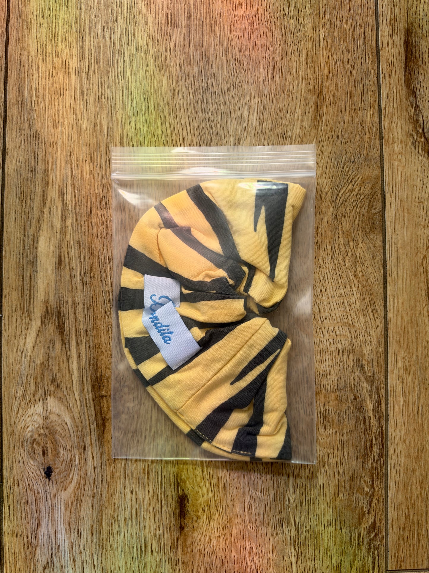 Tessa Tiger Stripe Scrunchie