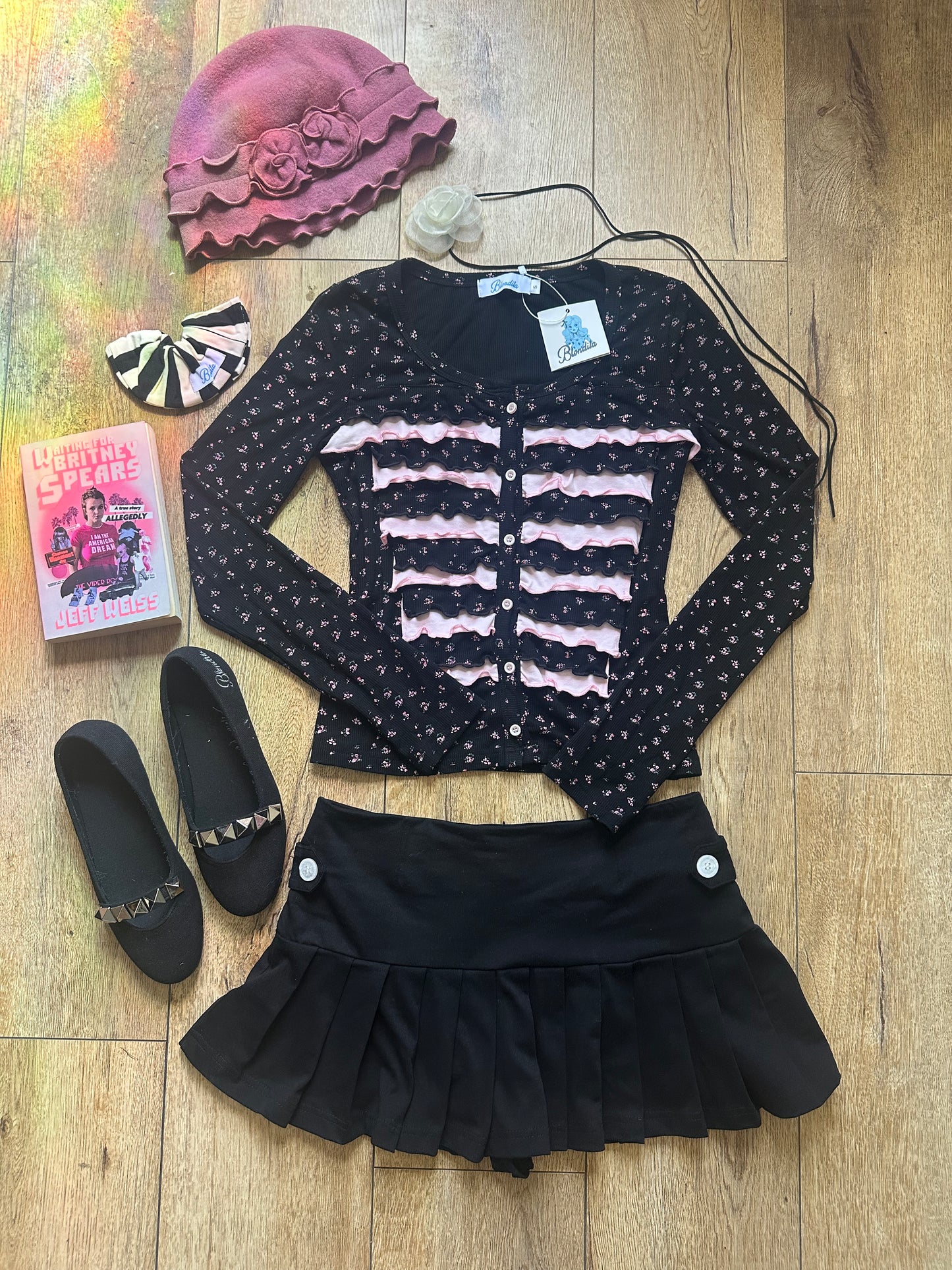 Essential Skort Noir