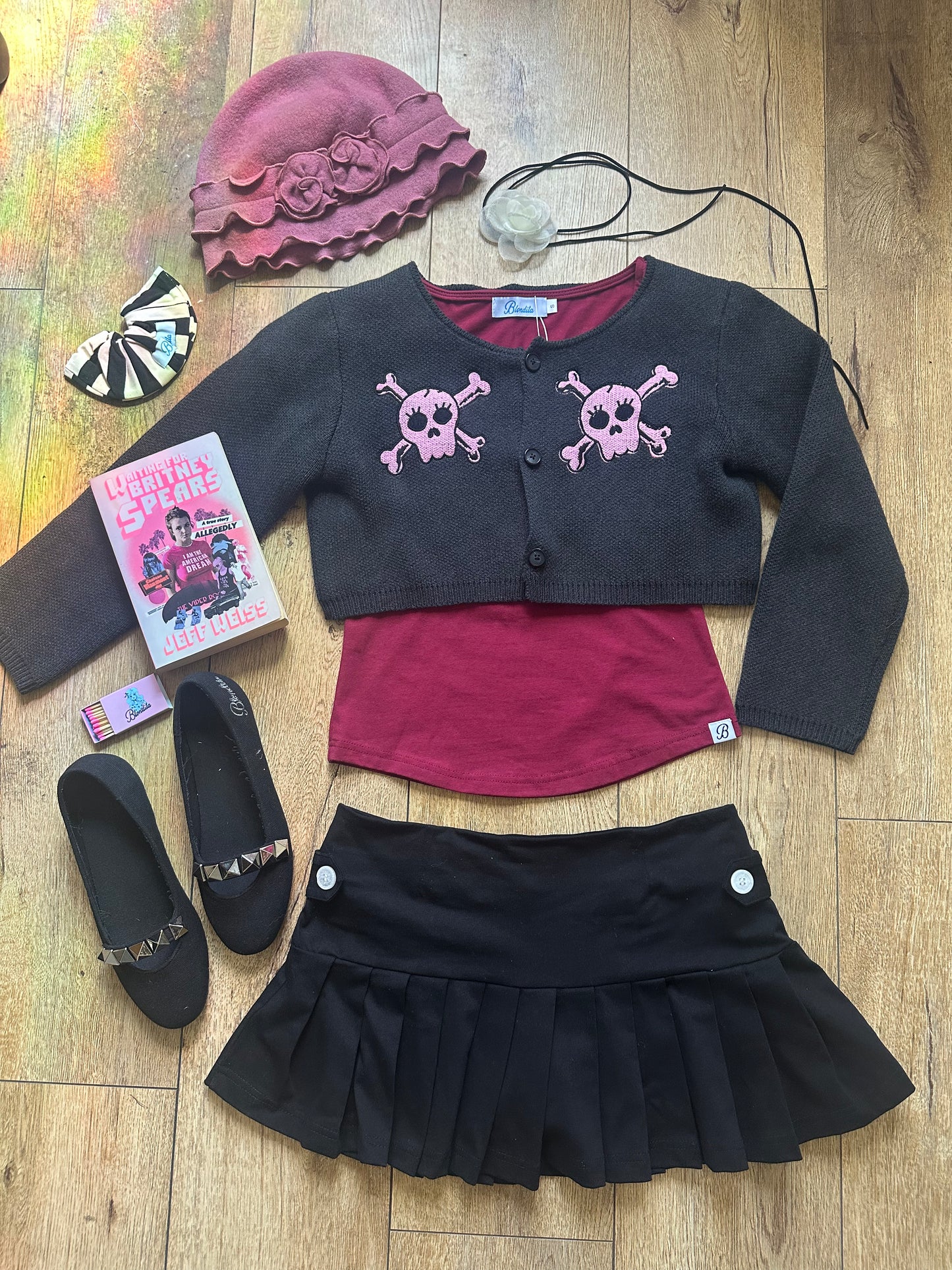 Essential Skort Noir