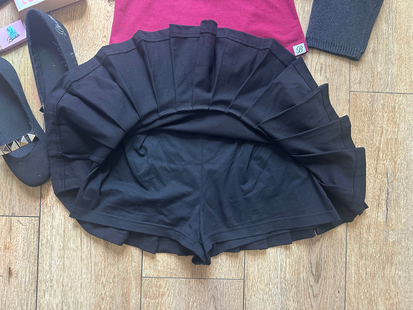 Essential Skort Noir