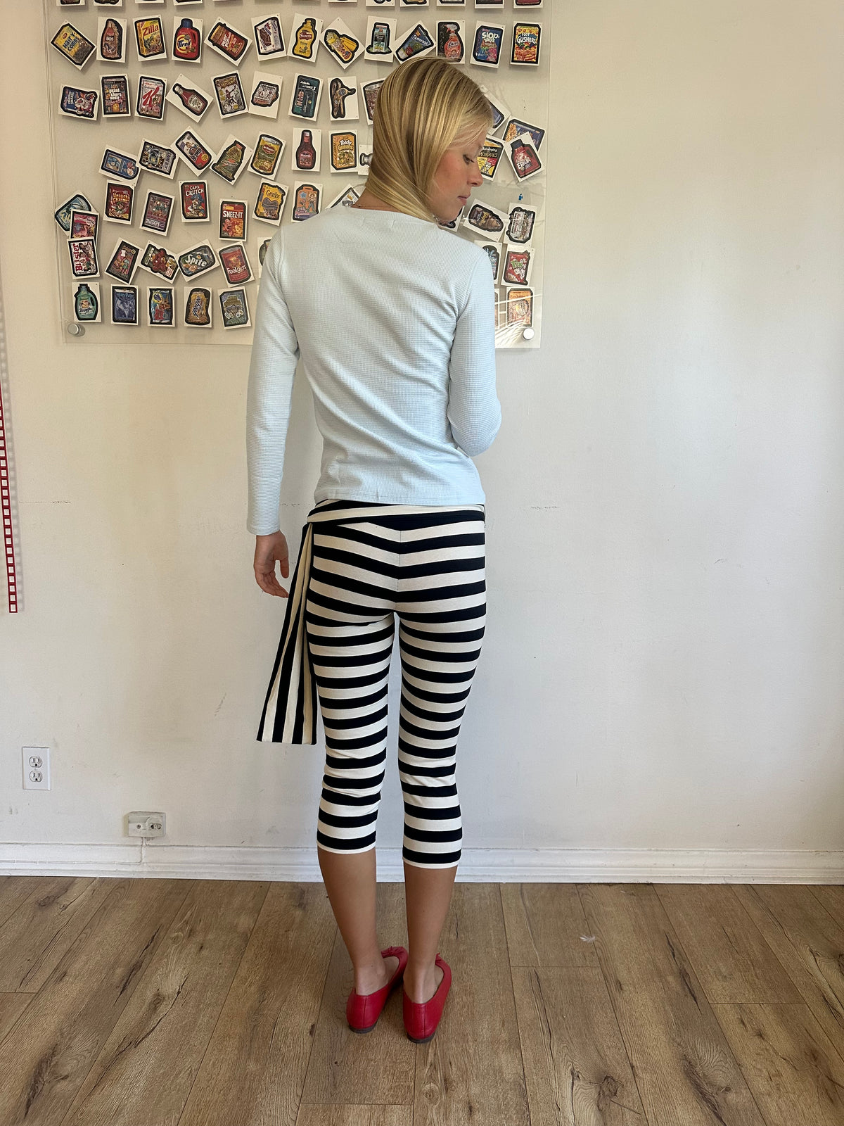 Suzy Stripe Capri