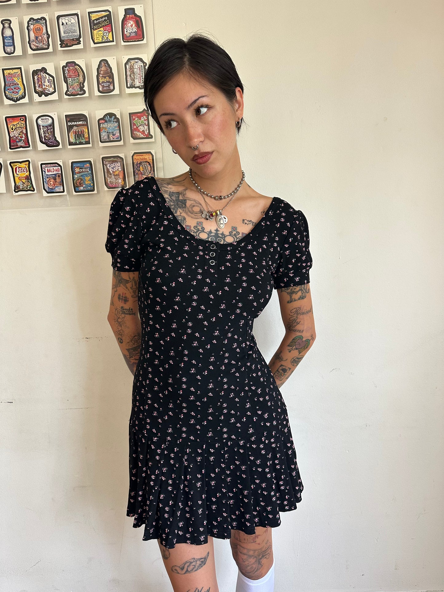 Courtney Petal Floral Dress