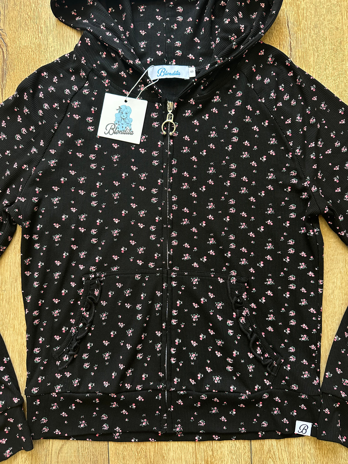 Petal Floral Zip Up and Yoga Pants Set