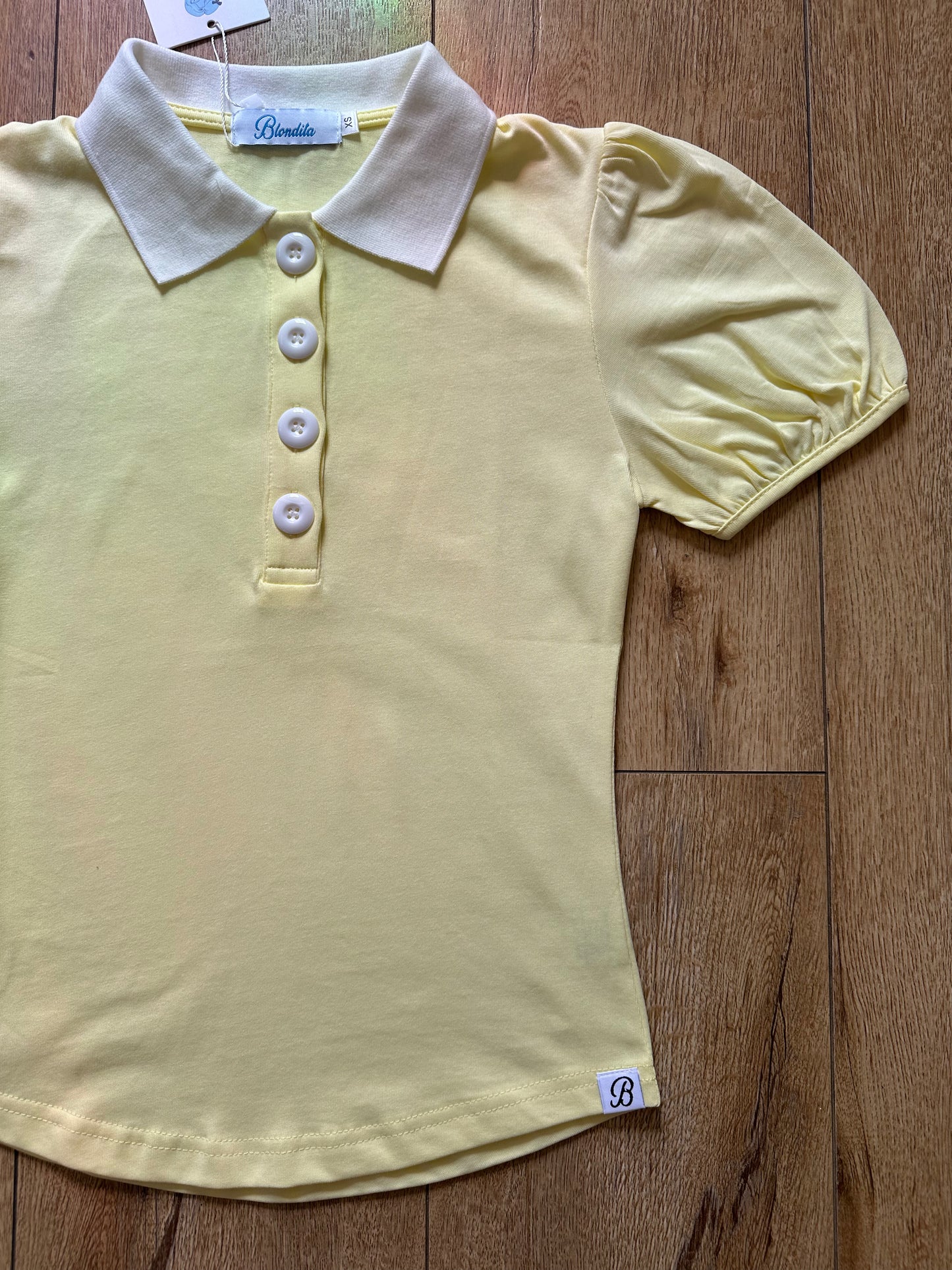 Ginger Polo Butter Yellow