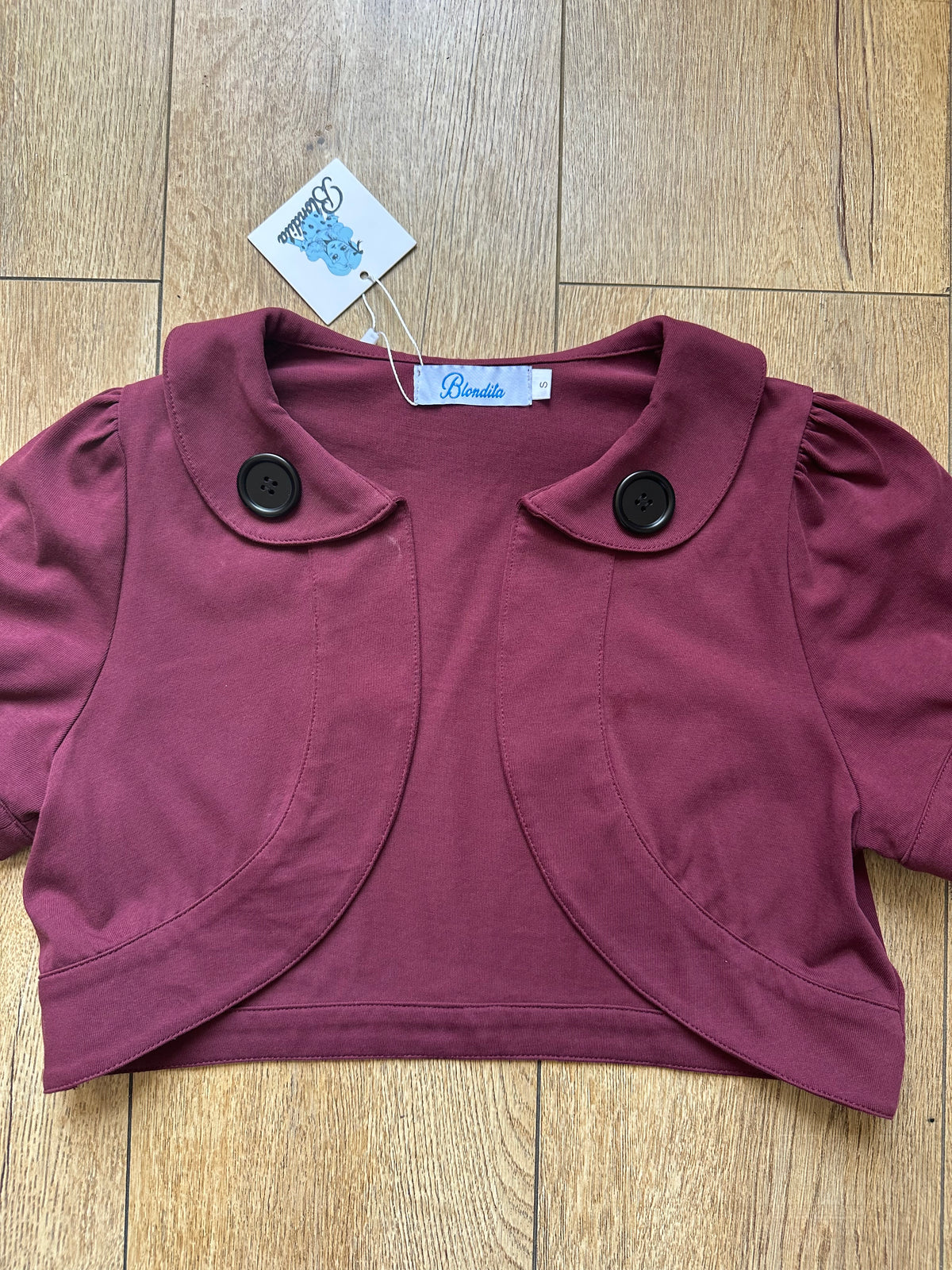 Vera Bolero Maroon