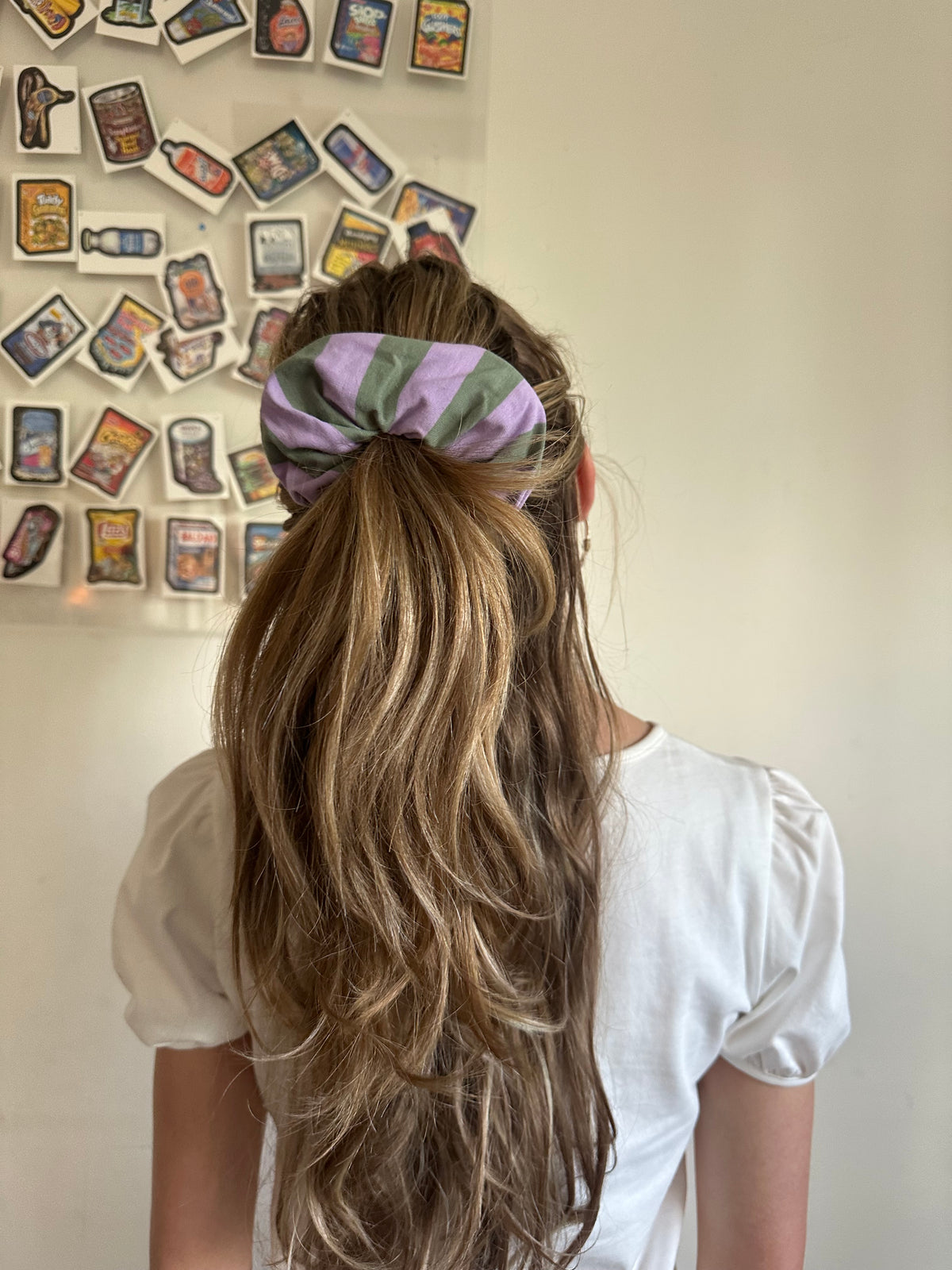 Stripe Scrunchie