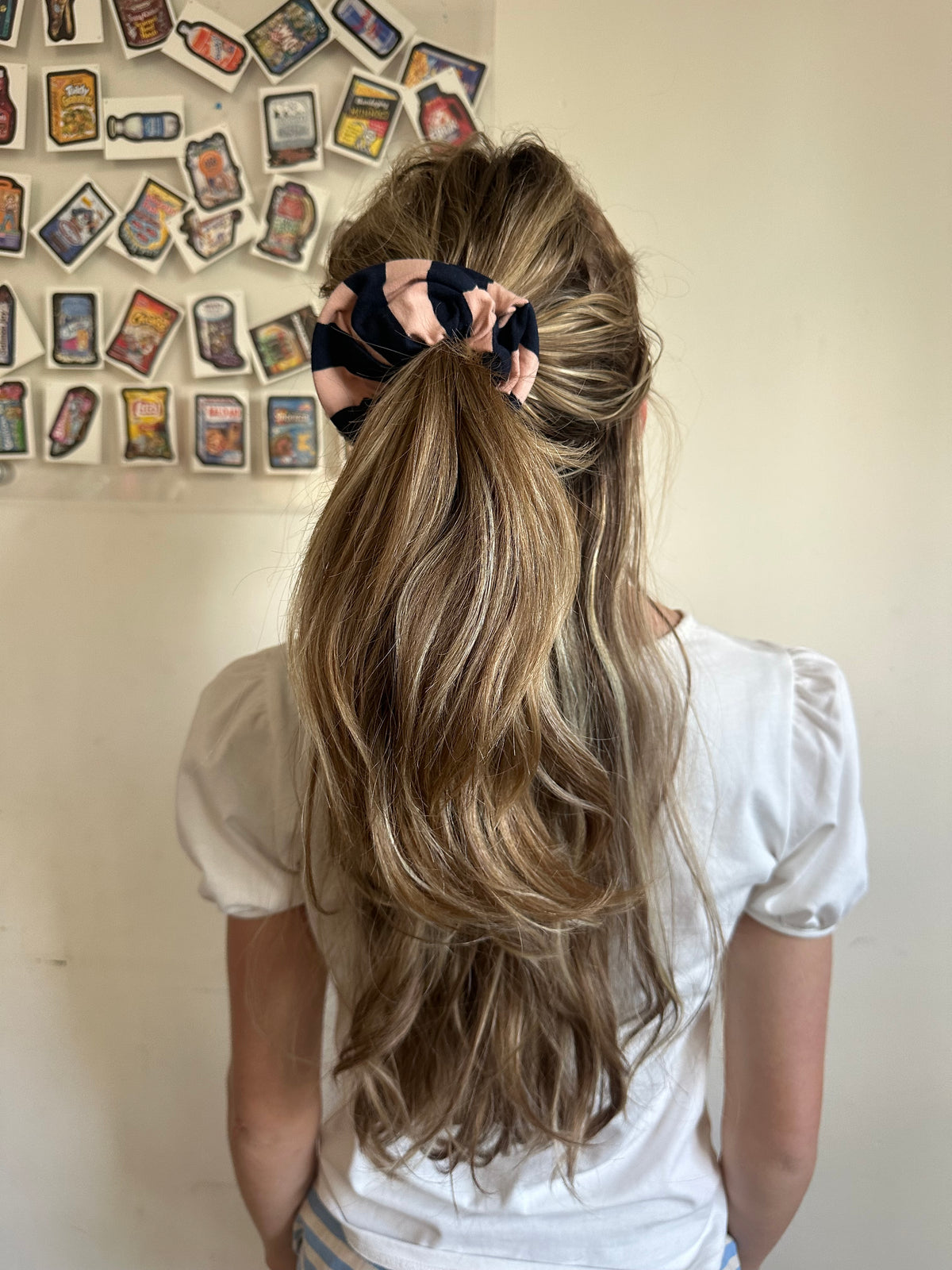 Stripe Scrunchie