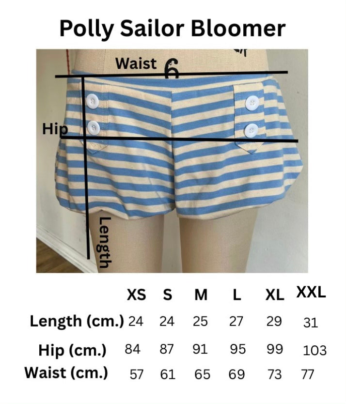 Polly Sailor Bloomer Shorts
