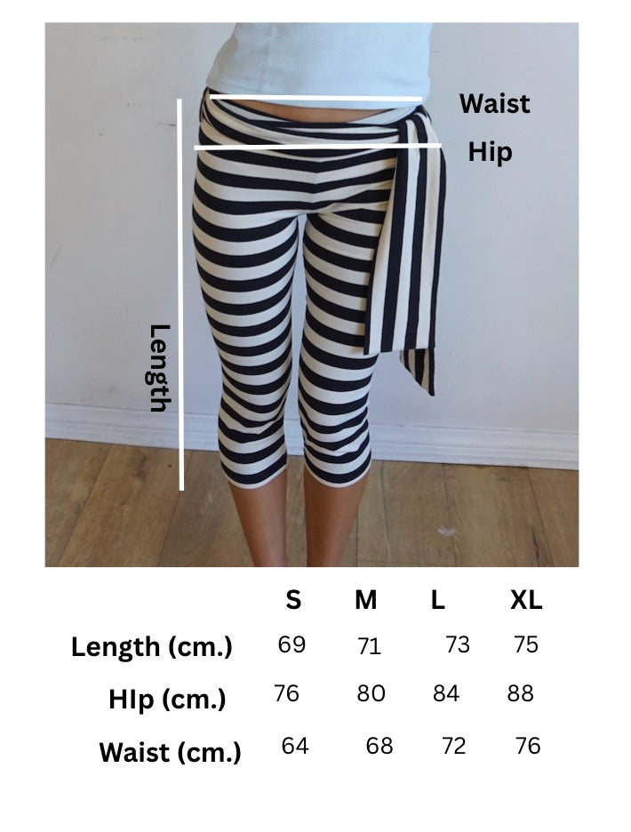 Suzy Stripe Capri