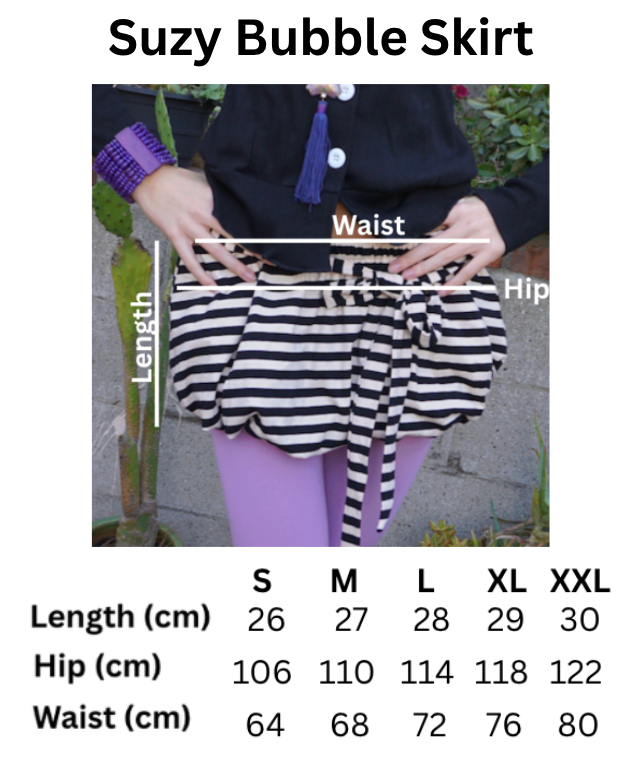 Suzy Stripe Bubble Skirt