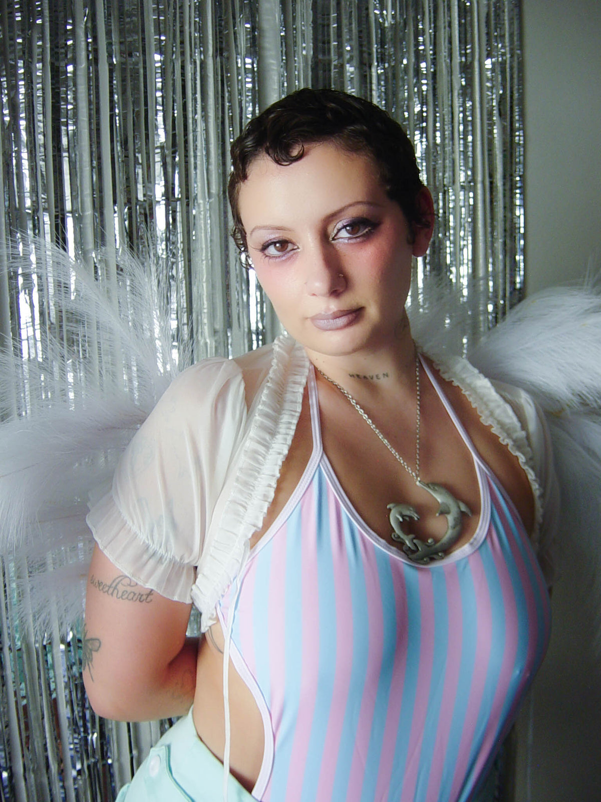Cotton Candy One Piece Swimsuit