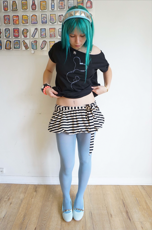 Suzy Stripe Bubble Skirt