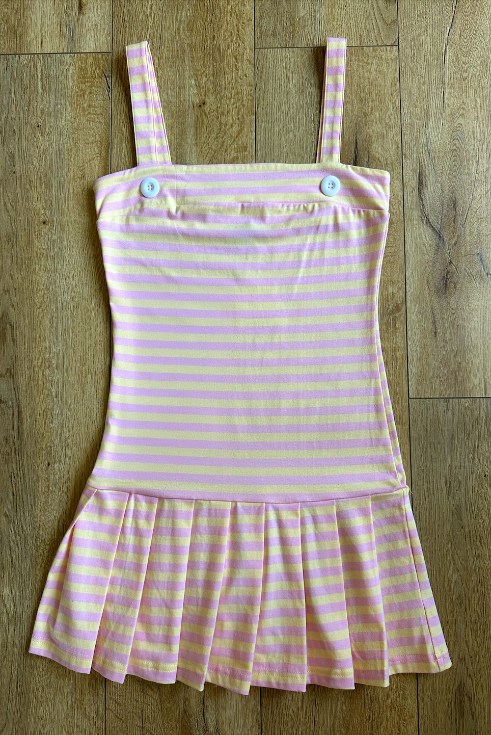 Macy Drop Waist Dress Pink Lemonade