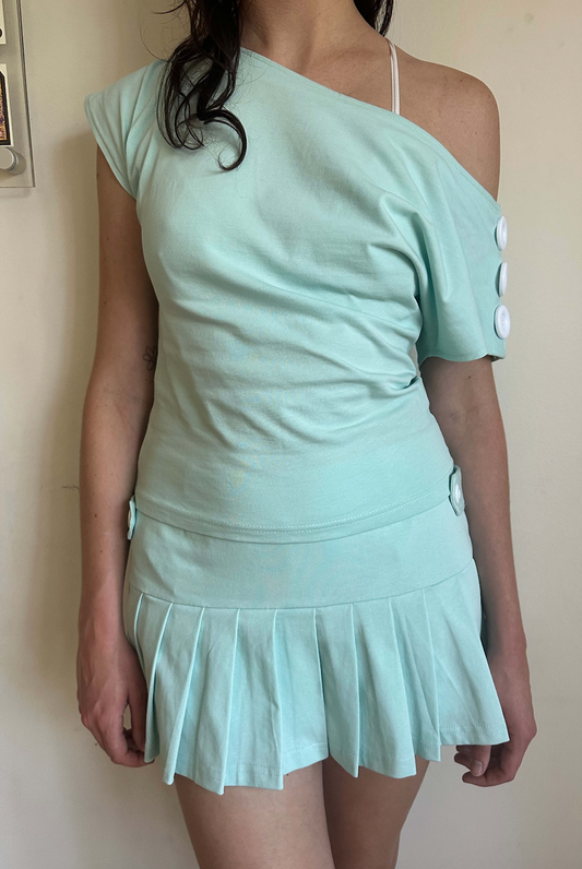 Coraline Aquamarine 3 Piece Set